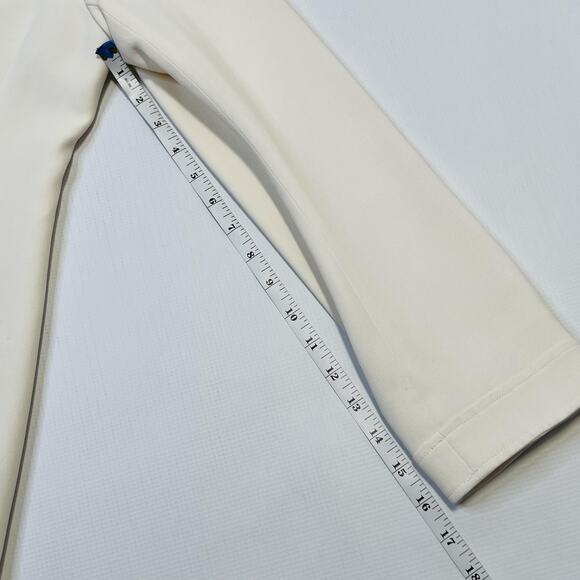 Linda Allard Ellen Tracy Blazer Womens 2 Silk Blend Belted Jacket Set XS Top - Picture 16 of 16